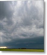 Storm Chasing West South Central Nebraska 003 Metal Print