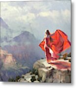 Storm Maiden Metal Print