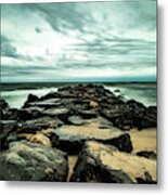 Stormy Seas Metal Print