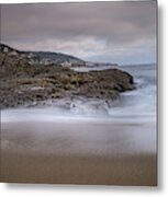 Stormy Shores Metal Print