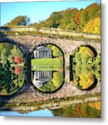 Stourhead Autumn Metal Print