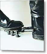 Studio. Boots And Boot Pull. Metal Print