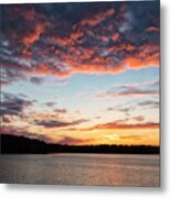 Stumpy Lake Sunset Metal Print