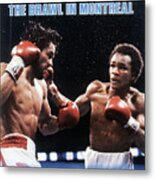 Sugar Ray Leonard, 1980 Wbc Welterweight Title Sports Illustrated Cover Metal Print