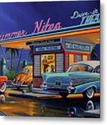 Summer Nites Metal Print