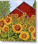 Summer Sunshine Metal Print