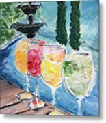 Summer Wine Metal Print