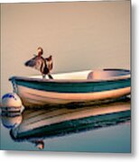 Sunbathing Metal Print