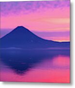 Sunrise At Kuril Lake Metal Print