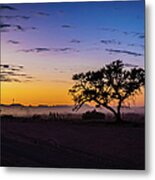 Sunrise In Sossusvlei, Namibia Metal Print