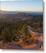 Sunrise Over Bryce Canyon Metal Print