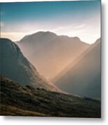 Sunset On The Hills - Donegal, Ireland - Landscape Photography Metal Print