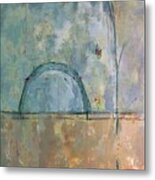 Sweat Lodge Metal Print