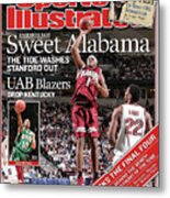 Sweet Alabama The Tide Washes Stanford Out Sports Illustrated Cover Metal Print