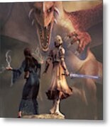 Sword And Sorcery Metal Print