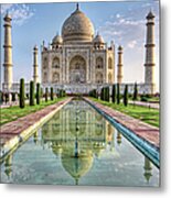 Taj Mahal Metal Print