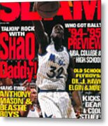 Talkin' Rock With Shaq Daddy Slam Cover Metal Print