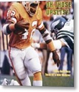 Tampa Bay Buccaneers Ricky Bell, 1979 Nfc Divisional Sports Illustrated Cover Metal Print