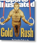 Team Belarus Gymnastics Ivan Ivankov, 2000 Sydney Olympic Sports Illustrated Cover Metal Print