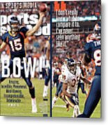 Tebow Amazing, Incredible, Phenomenal, Incomprehensible Sports Illustrated Cover Metal Print