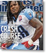 Tennessee Titans Chris Johnson... Sports Illustrated Cover Metal Print