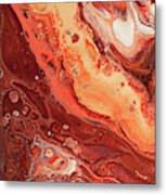 Terracotta Chocolate Fantasy Metal Print