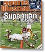 Texas Qb Vince Young, 2006 Rose Bowl Sports Illustrated Cover Metal Print