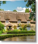 Thatched Cottage, Thornton-le-dale, Yorkshire Metal Print