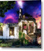 The Abandoned Mansion On Estrella Hill Metal Print
