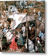 The Adoration Of The Kings, C1556-1562 Metal Print
