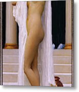 The Bath Of Psyche By Frederic Leighton Metal Print
