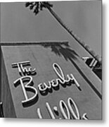 The Beverly Hills Hotel Metal Print