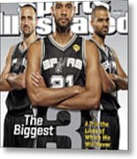 The Biggest 3 Sports Illustrated Cover Metal Print