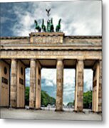 The Brandenburg Gate Metal Print