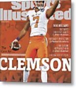 The Case For Clemson, 2016-17 College Football Playoff Sports Illustrated Cover Metal Print