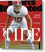 The Case For The Tide 2017-18 College Football Playoff Sports Illustrated Cover Metal Print