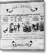 The Census Metal Print