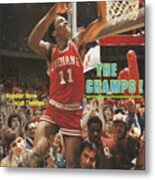 The Champs Hoosier Hero Isiah Thomas Sports Illustrated Cover Metal Print