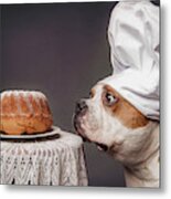 The Confectioner And His Masterpiece Metal Print