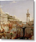 The Course Of Empire Consummation Metal Print