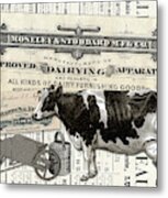 The Dairy Cow Metal Print