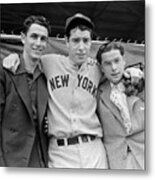 The Dimaggio Brothers Metal Print