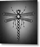 The Dragonfly Metal Print