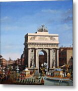 The Entry Of Napoleon Into Venice Metal Print