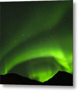 The Great Dipper And The Northern Light Metal Print