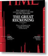 The Great Reckoning Time Cover Metal Print