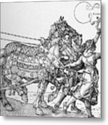 The Great Triumphal Cart Of Emperor Metal Print