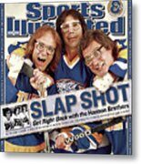 The Hanson Brothers Sports Illustrated Cover Metal Print