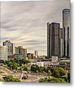 The Hart Of Detroit Metal Print