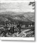 The Hill Of Samaria, 1887. Artist W Metal Print
